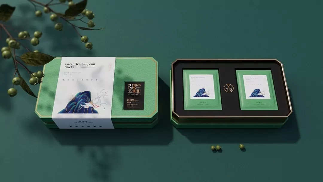 古風元素保健品包裝設(shè)計